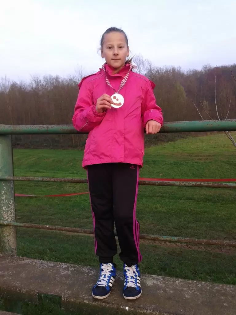 Ivana sa medaljom