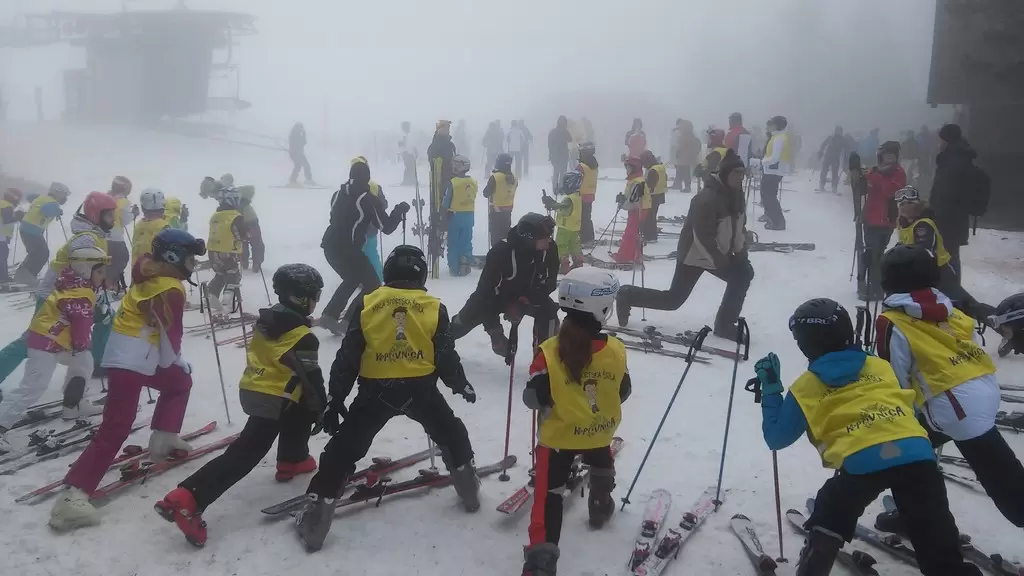 Natjecanje u skijanju i bordanju na Rogli