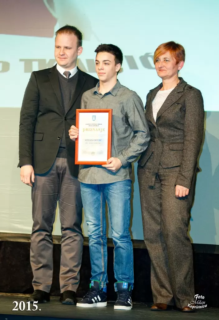 Proglašenje najuspješnijih sportašica, sportaša i sportskih ekipau 2014 godini