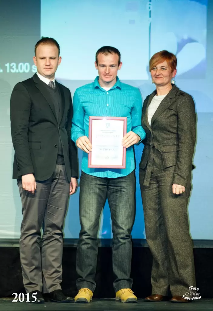 Proglašenje najuspješnijih sportašica, sportaša i sportskih ekipau 2014 godini