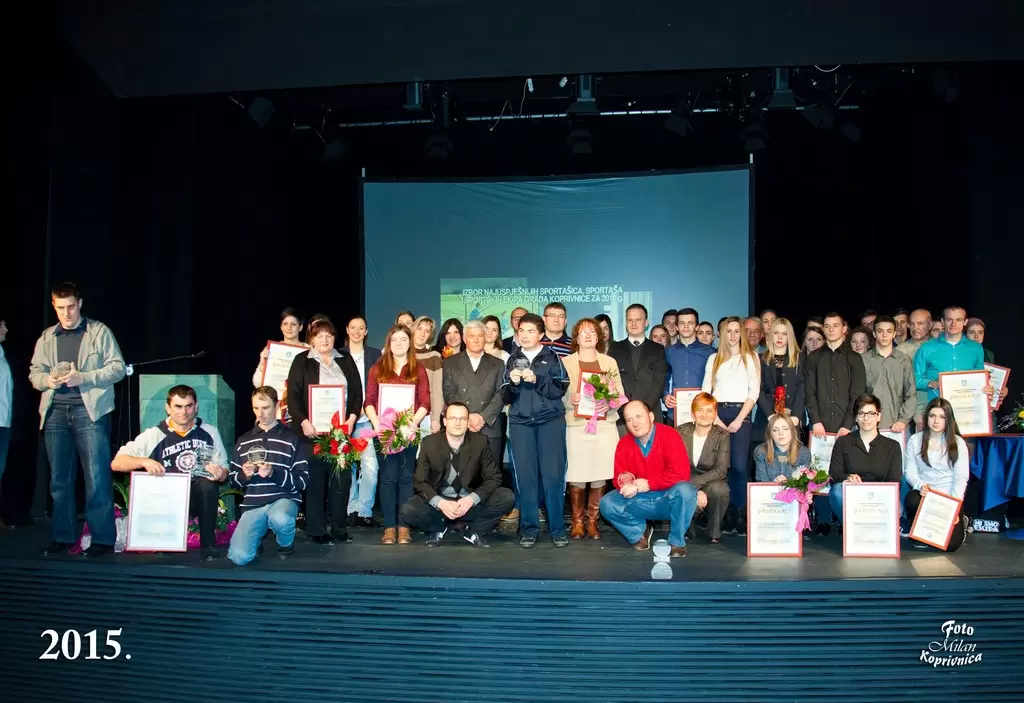 Proglašenje najuspješnijih sportašica, sportaša i sportskih ekipau 2014 godini