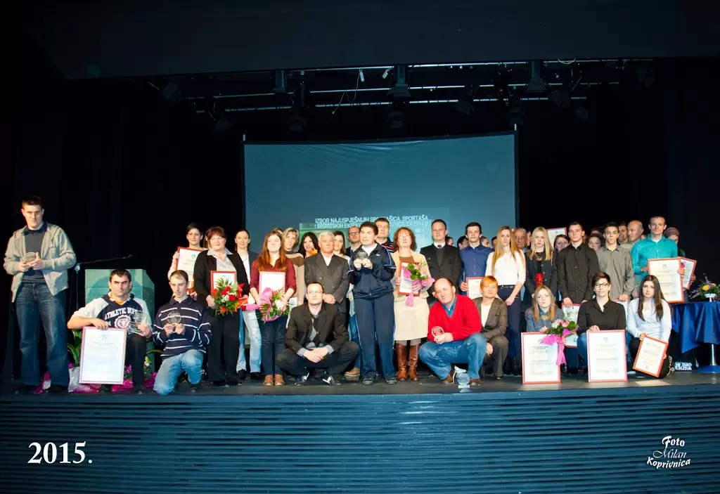 Proglašenje najuspješnijih sportašica, sportaša i sportskih ekipau 2014 godini