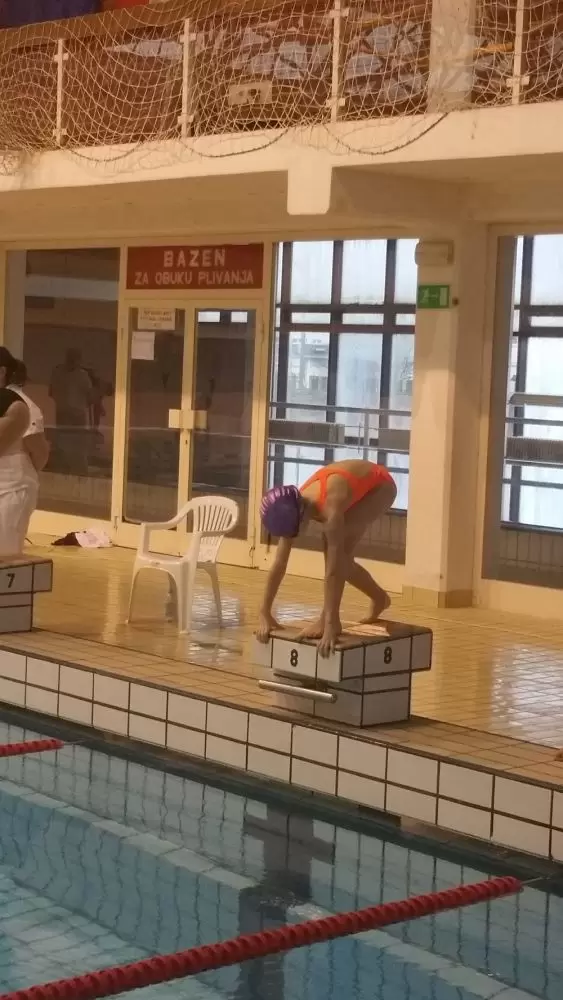 Prvak regije na 50m delfin