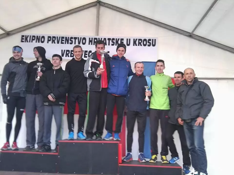 Seniori Ak Koprivnice treći na Ekipnom prvenstvu Hrvatske u krosu