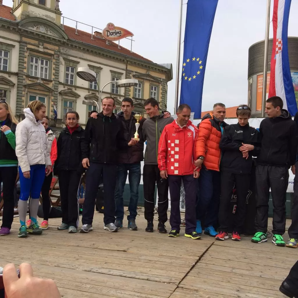 Seniorska ekipa druga u Hrvatskoj u polumaratonu