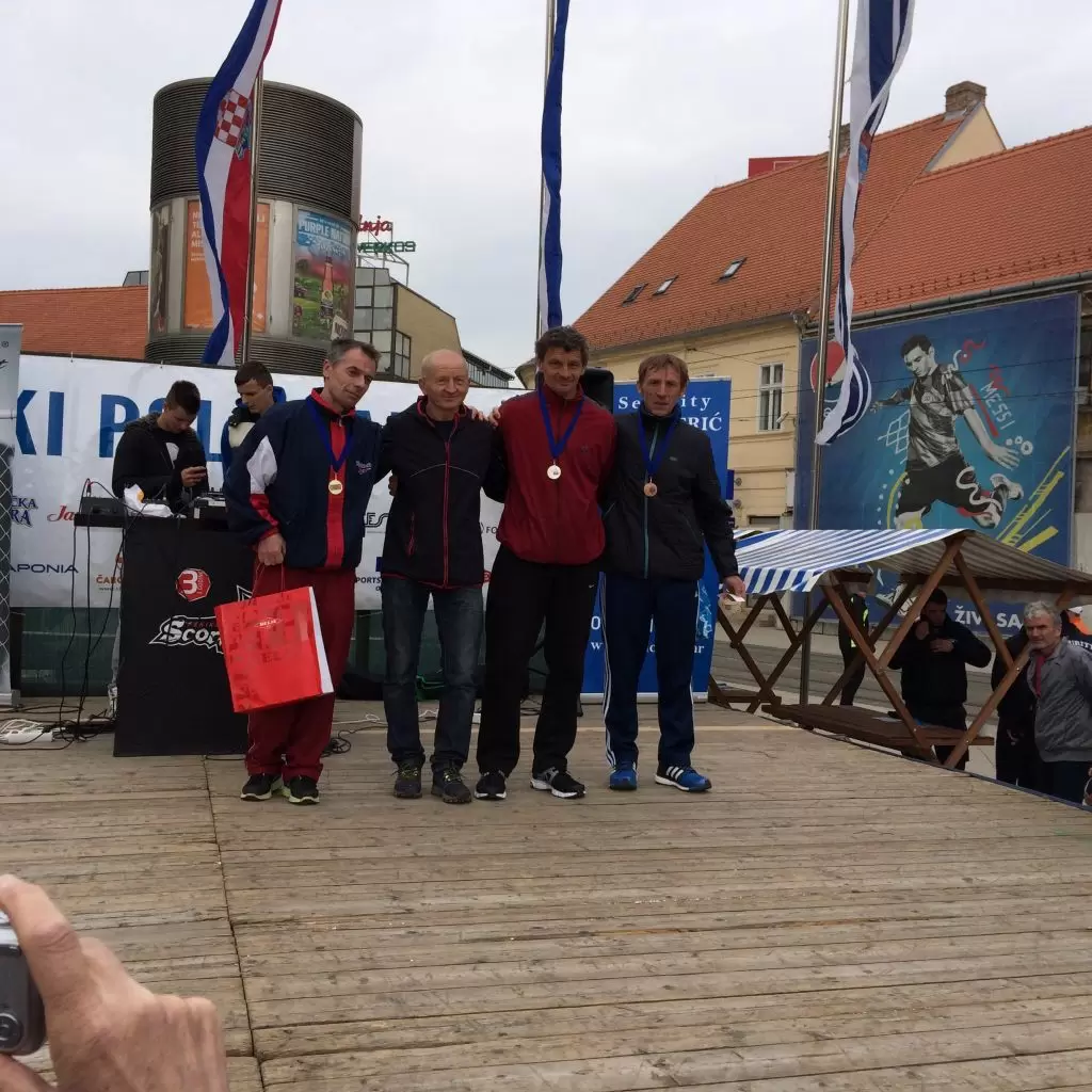 Seniorska ekipa druga u Hrvatskoj u polumaratonu - Zvonko
