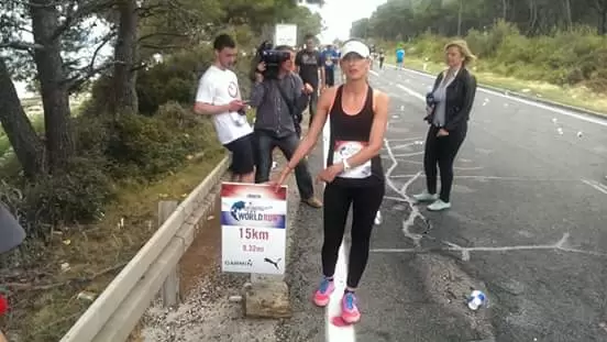 Maja Marković sudjelovala je u svjetskoj atletskoj utrci "Wings for Life World Run"