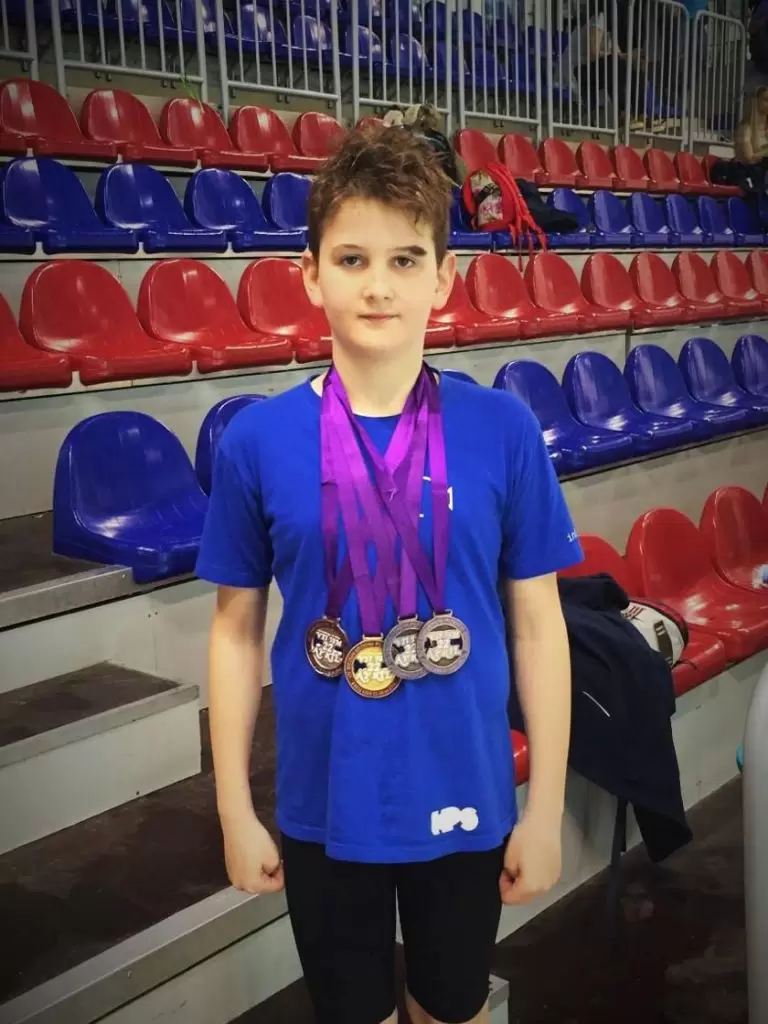 Ivan SInjeri osvojio četiri medalje u Banja Luci