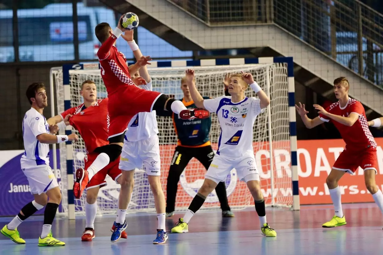 M18 Euro 2016 EHF | Zajednica sportova Koprivničko križevačke zajednice | Hrvatska : Island