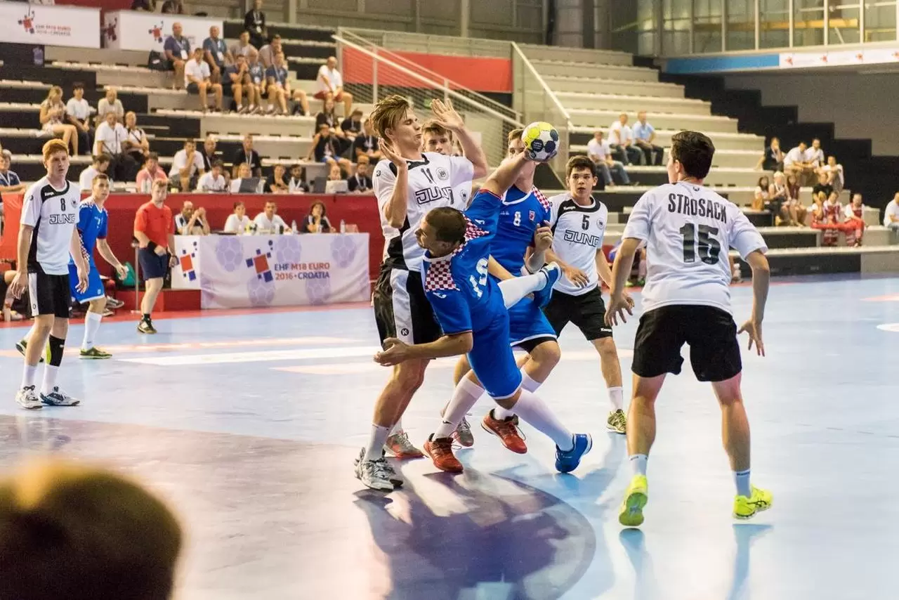 M18 Euro 2016 EHF | Zajednica sportova Koprivničko križevačke zajednice | Hrvatska : Njemačka