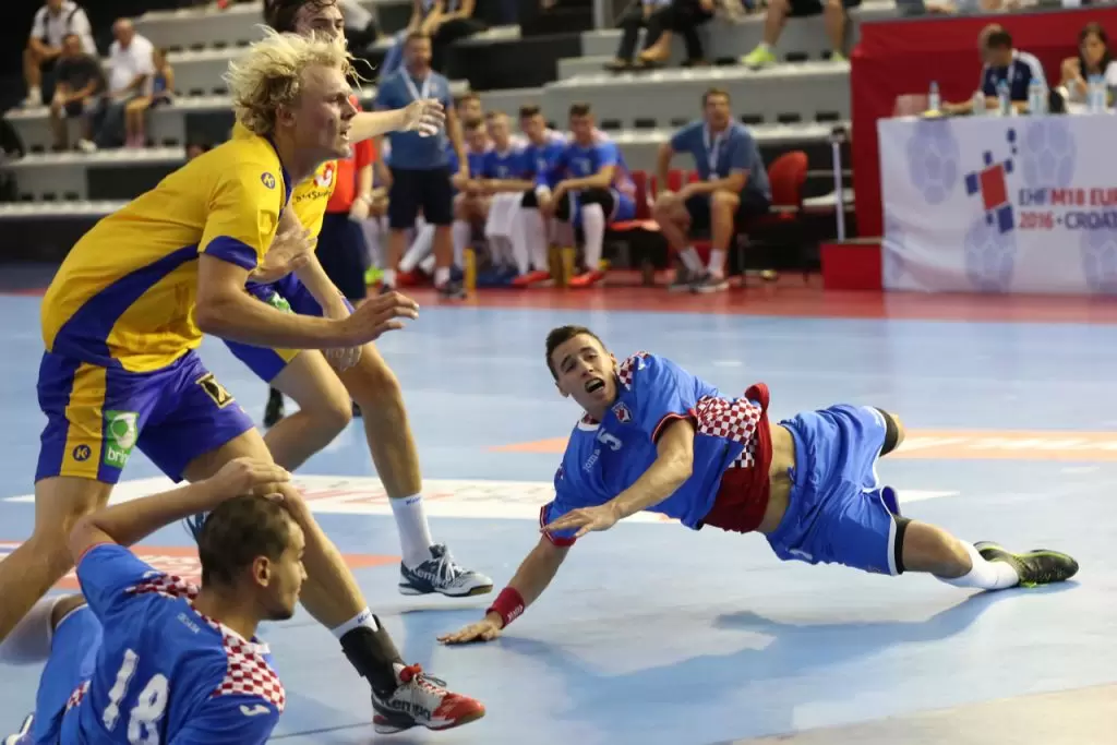 M18 Euro 2016 EHF | Zajednica sportova Koprivničko križevačke zajednice | Hrvatska : Švedska