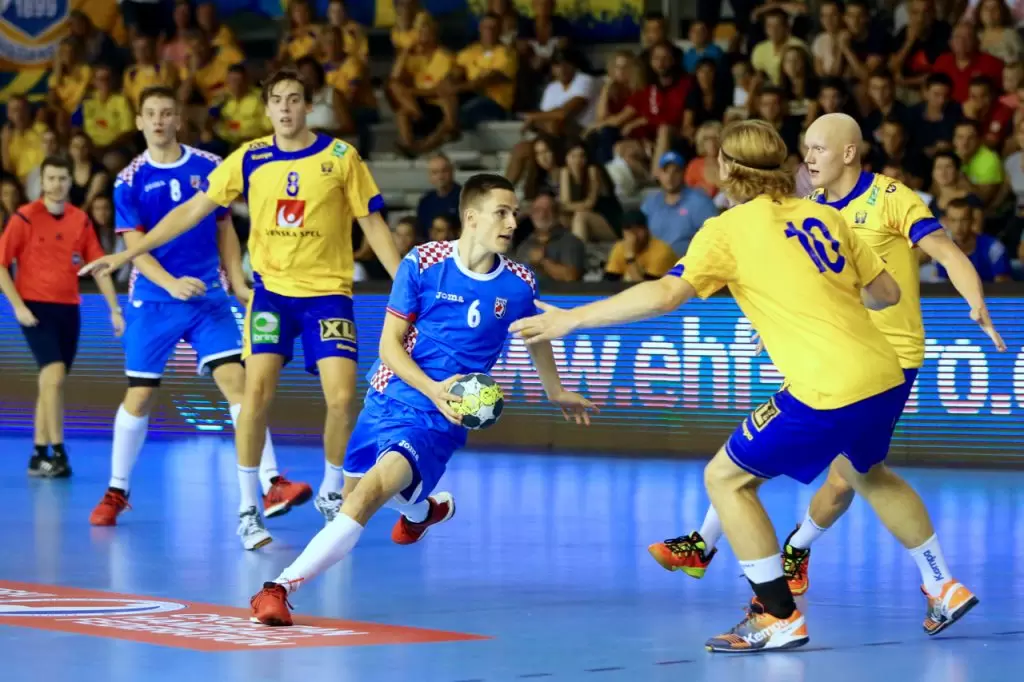 M18 Euro 2016 EHF | Zajednica sportova Koprivničko križevačke zajednice | Hrvatska : Švedska