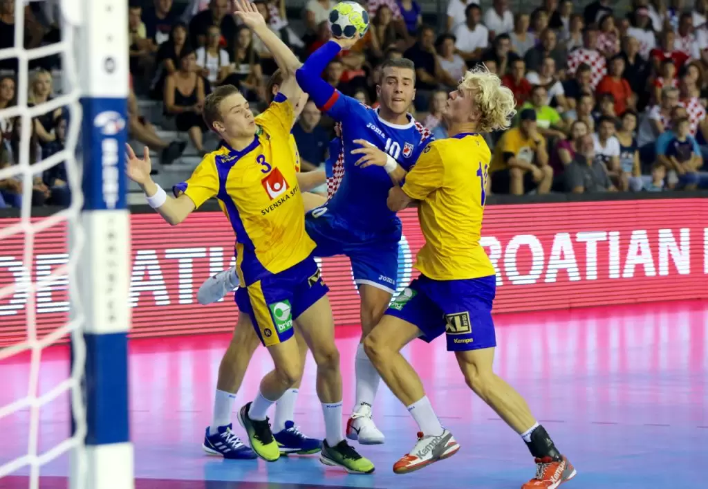 M18 Euro 2016 EHF | Zajednica sportova Koprivničko križevačke zajednice | Hrvatska : Švedska