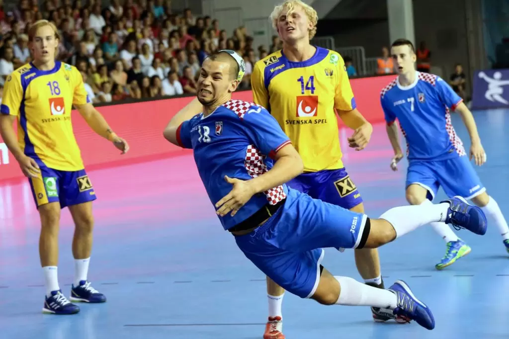 M18 Euro 2016 EHF | Zajednica sportova Koprivničko križevačke zajednice | Hrvatska : Švedska
