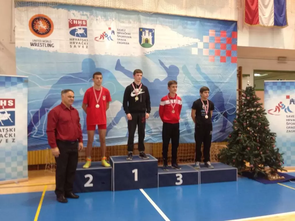 Filip Verčević brončani na Božićnom turniru