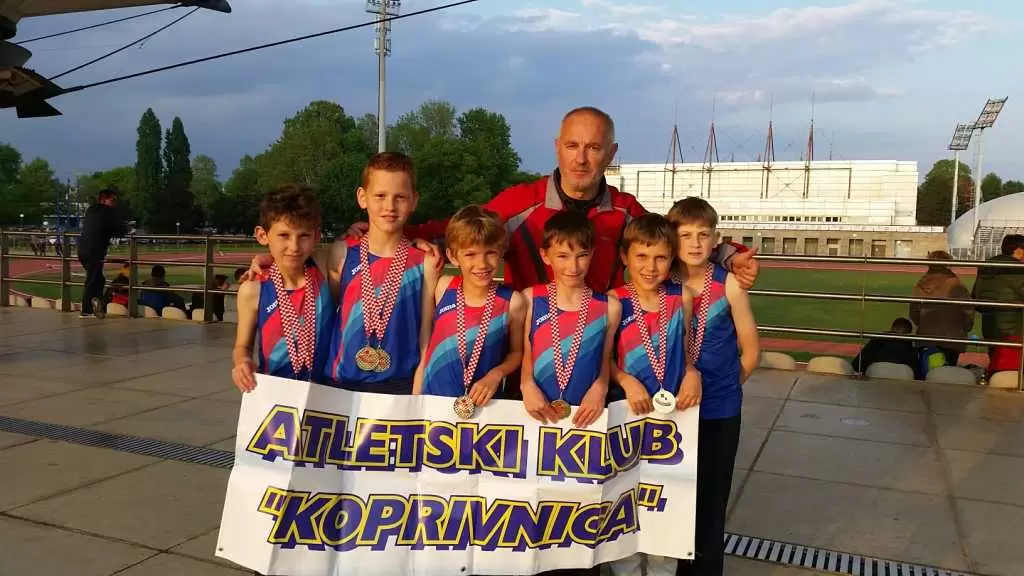 Koprivnički atletski limači zlatni i srebrni na Državnom prvenstvu u štafetama