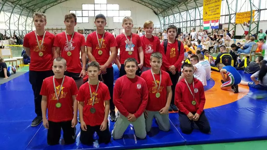 Osam medalja osvojili su hrvači Podravke u Mađarskoj