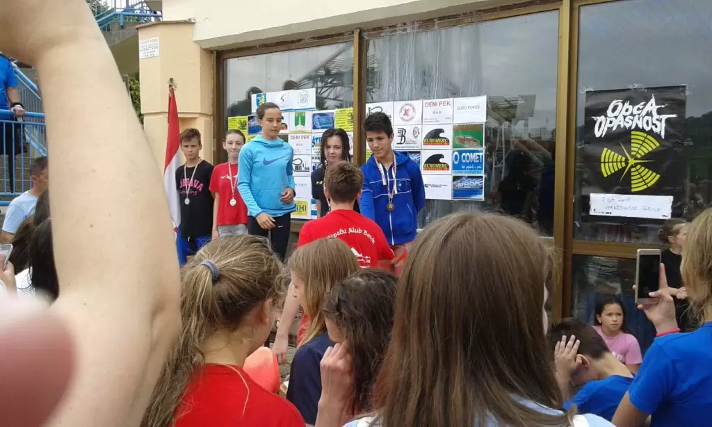 11 ODLIČJA ZA PLIVAČKI KLUB CERINE U VARAŽDINSKIM TOPLICAMA
