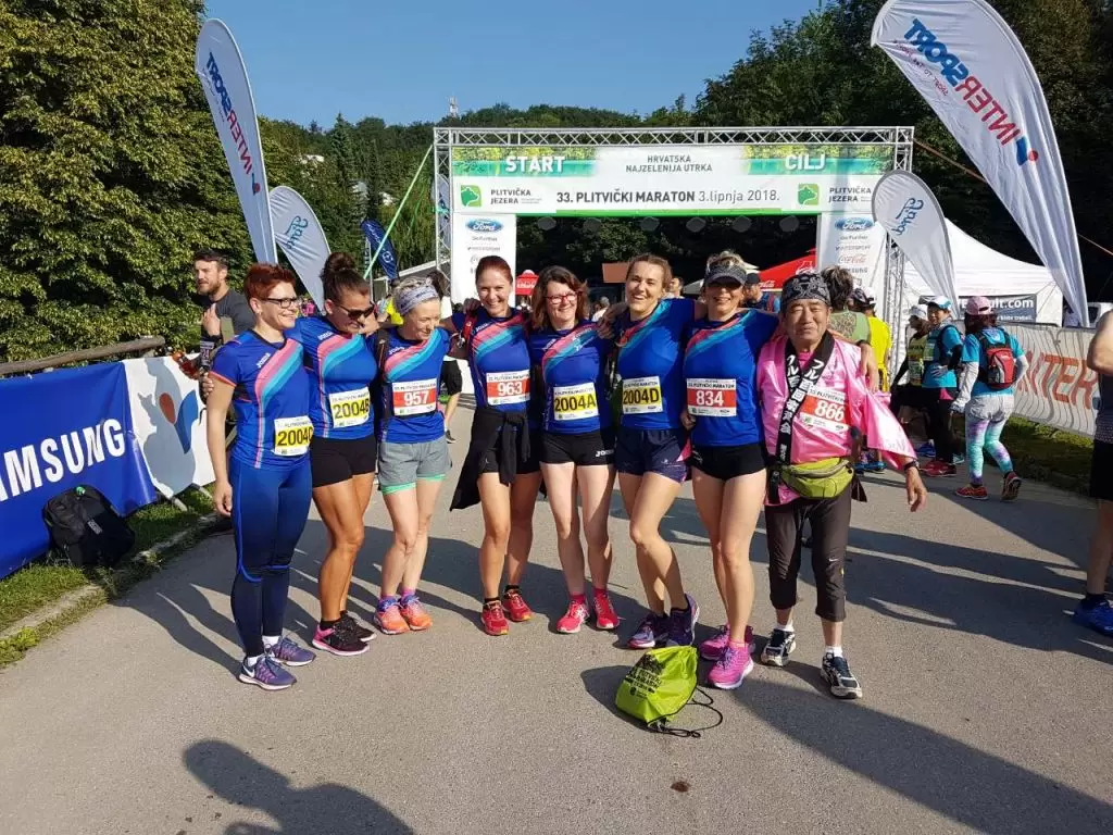 Hitre drape iz AK Koprivnica nastupile na 33. Plitvičkom maratonu