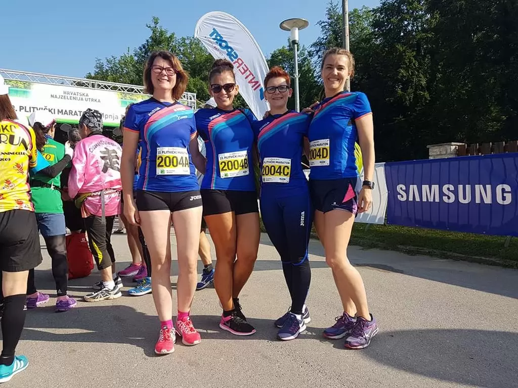 Hitre drape iz AK Koprivnica nastupile na 33. Plitvičkom maratonu