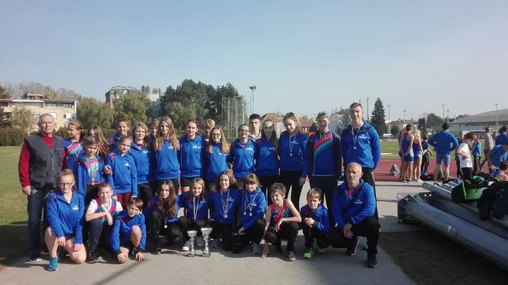 Devet medalja sa Pojedinačnog prvenstava Hrvatske atletske lige Sjever