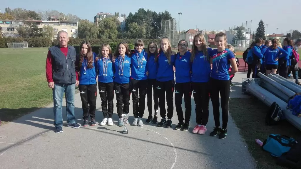 Devet medalja sa Pojedinačnog prvenstava Hrvatske atletske lige Sjever