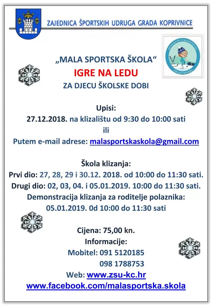 Škola klizanja i skijanja