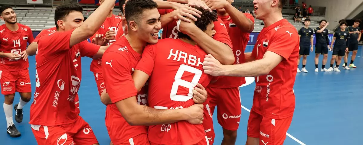 Egypt vs Japan, 2023 IHF MEN’S JUNIOR (U19) WORLD CHAMPIONSHIP, Koprivnica, Croatia, 02.08.2023, Mandatory Credit © IHF / HRS / kolektiff