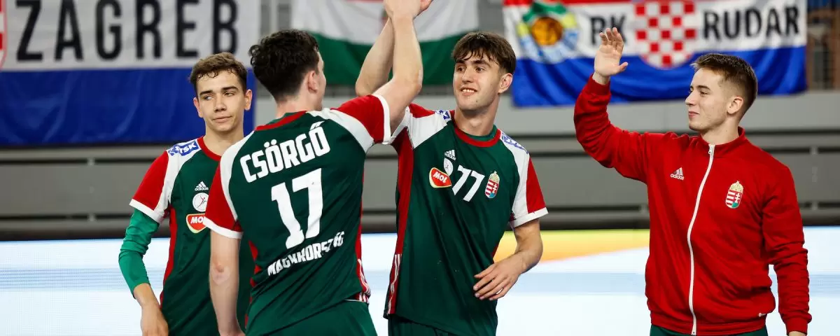 Hungary vs Slovenia, 2023 IHF MEN’S JUNIOR (U19) WORLD CHAMPIONSHIP, Varaždin, Croatia, 05.08.2023, Mandatory Credit © IHF / HRS / kolektiff