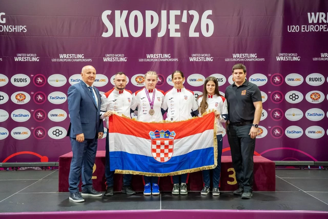 Hrvačica Podravke Veronika Vilk viceprvakinja Europe do 20 godina!