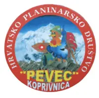 Hrvatsko planinarsko društvo PEVEC – logotip
